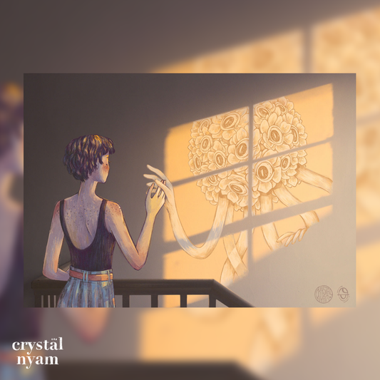 Monster Illustration Series Art Print by Crystalnyam