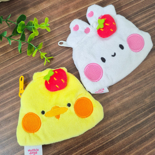 Wuukie and Soya Pouch Keychain