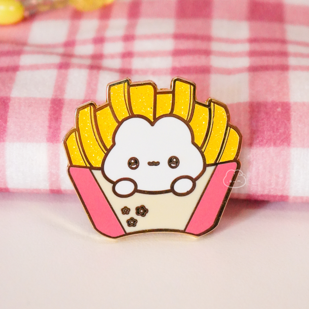 Fries 4 Life Enamel Pin