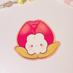 Nichi the Bunny Tulip Sticker