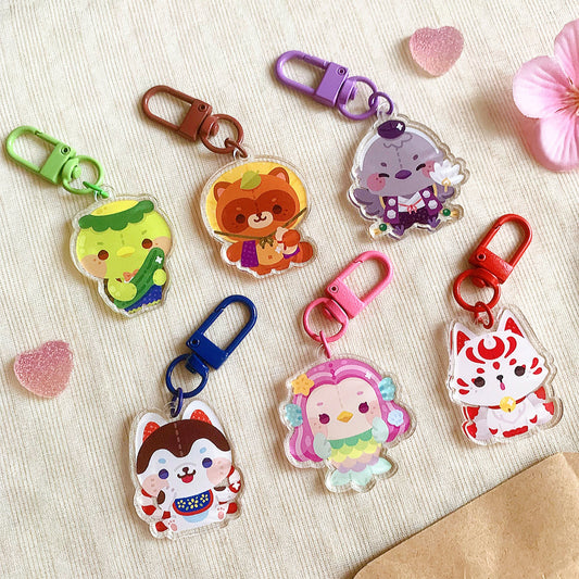 Yokai Keychain by Lunaquête