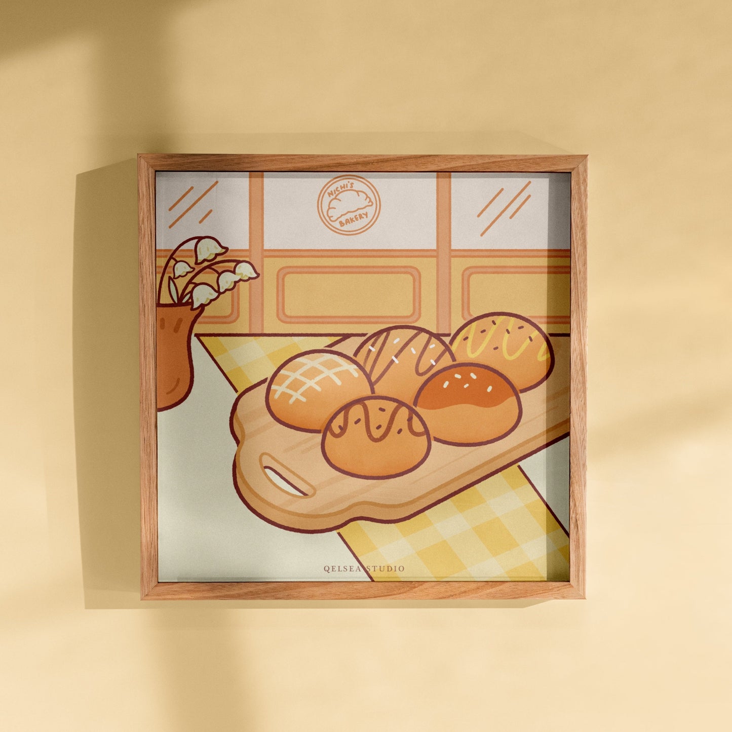 Nichi's Signature Buns Art Print