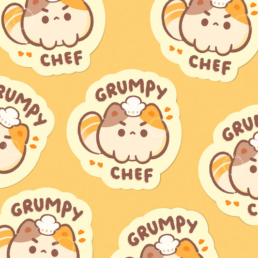 Grumpy Chef Sticker