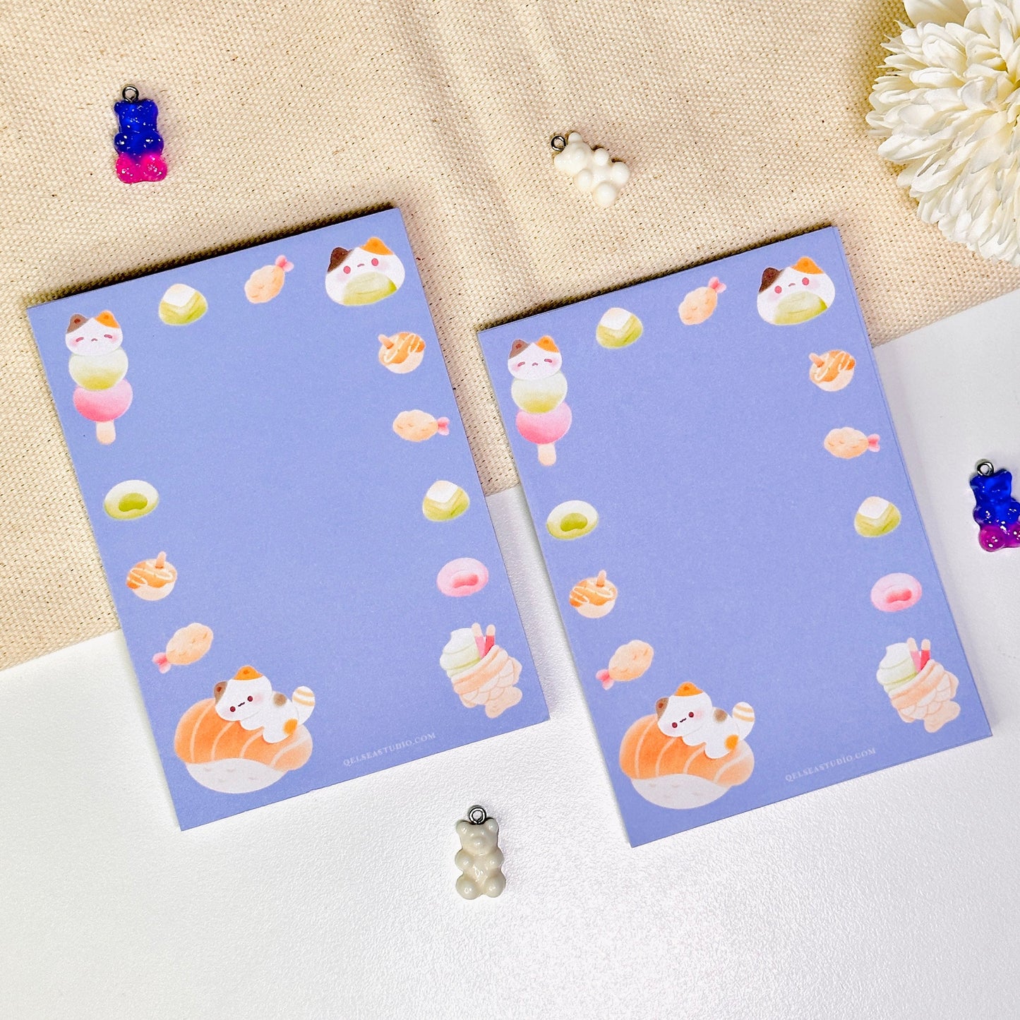 Japanese Snacks Notepad