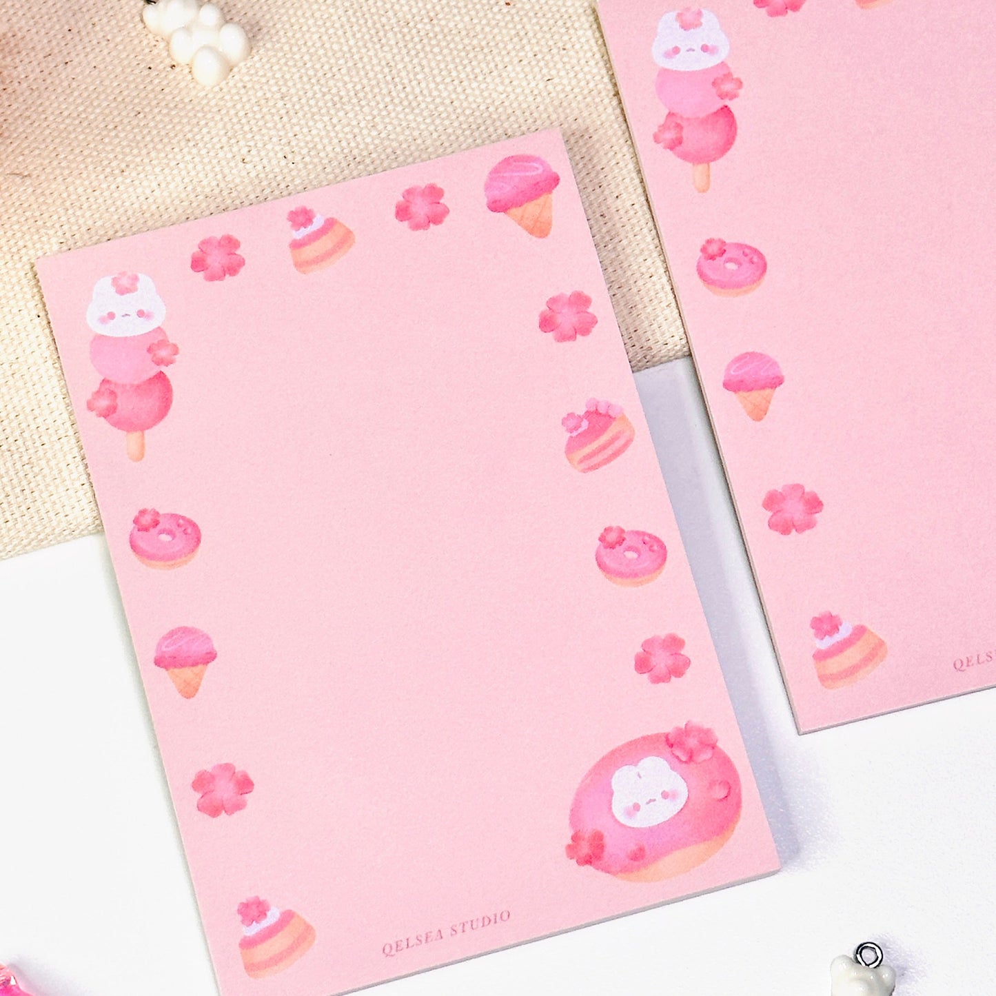 Sakura Desserts Notepad