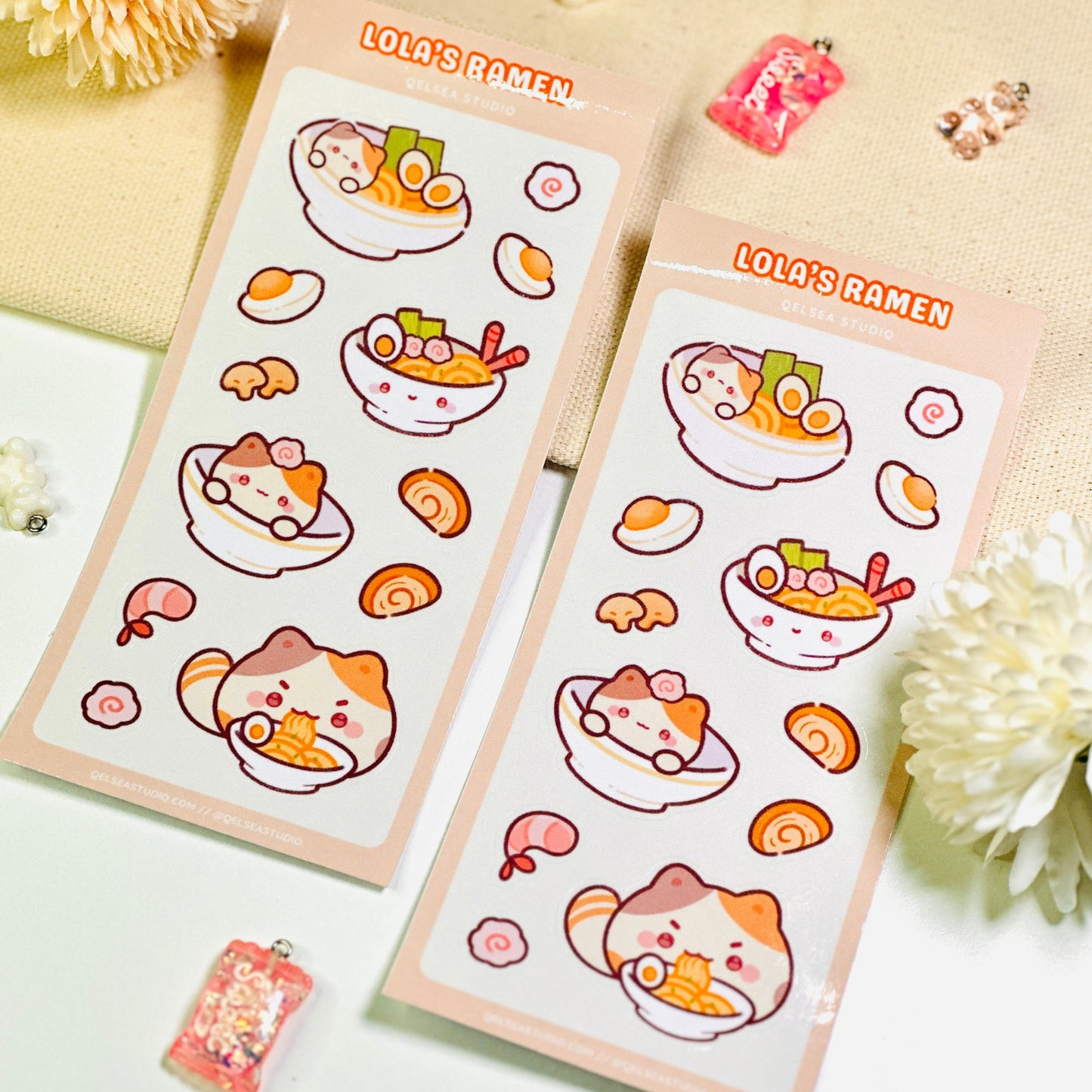 Lola's Ramen Sticker Sheet