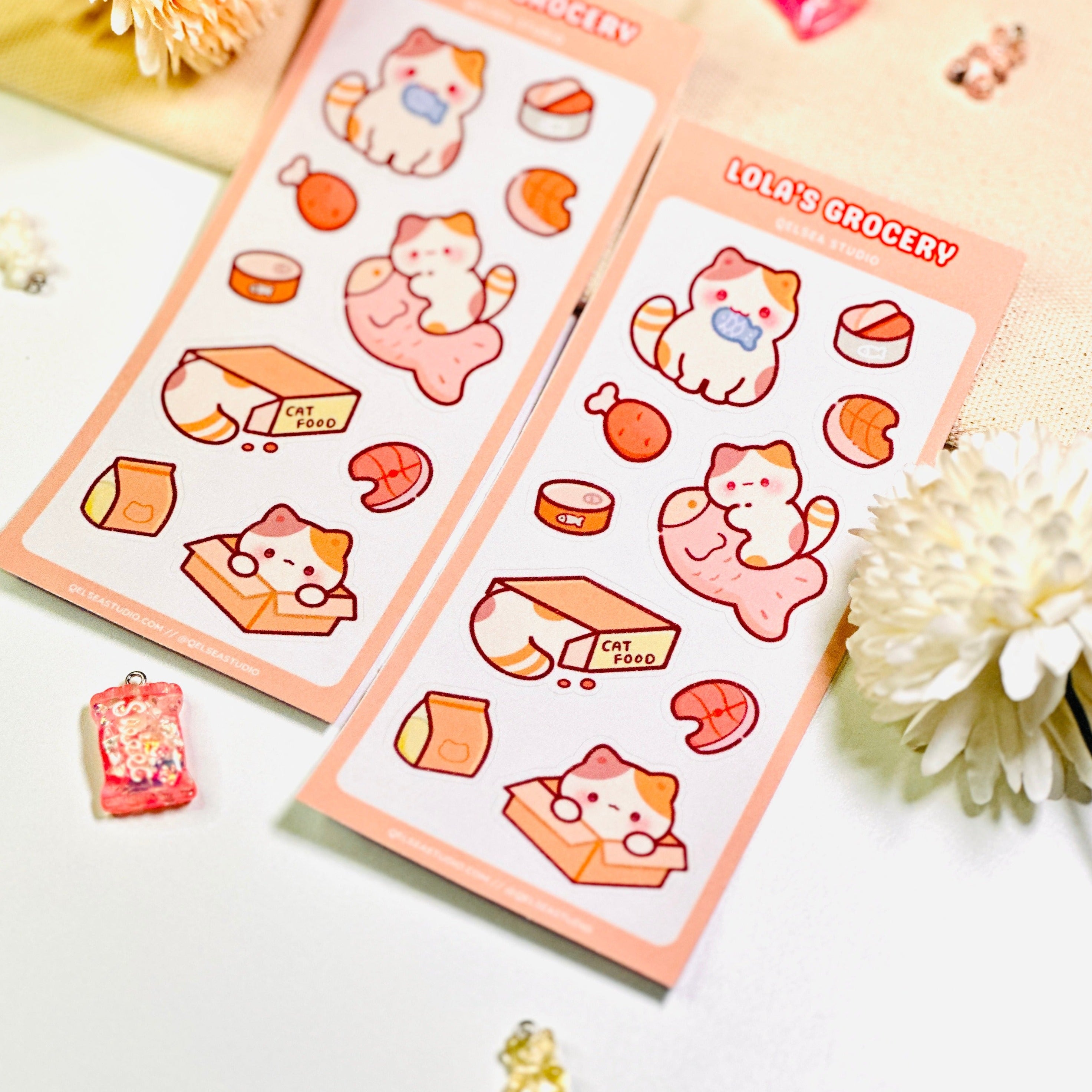 Lola's Grocery Sticker Sheet