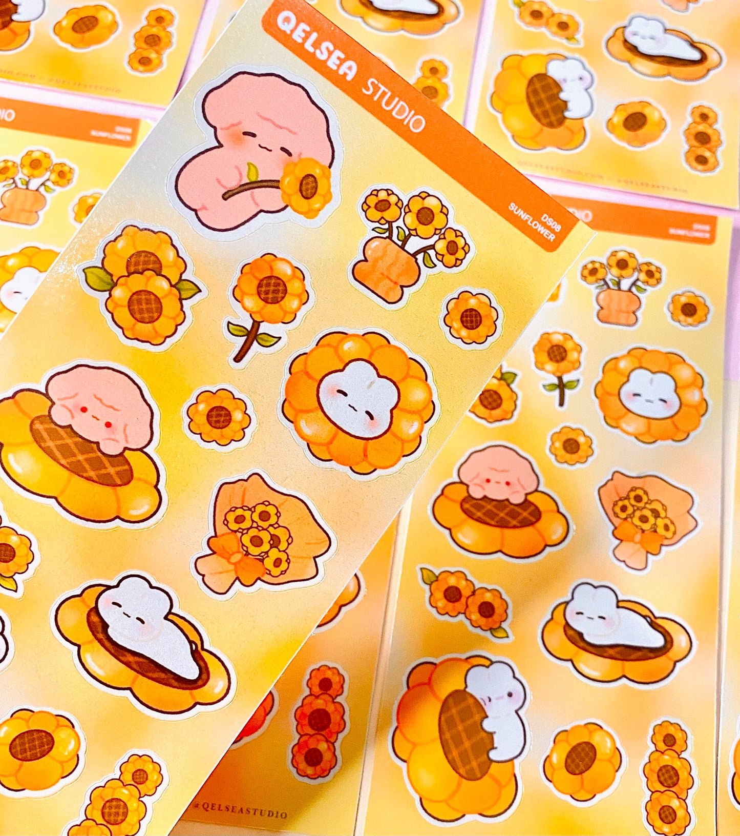 Sunflower Deco Sticker Sheet