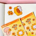 Sunflower Deco Sticker Sheet