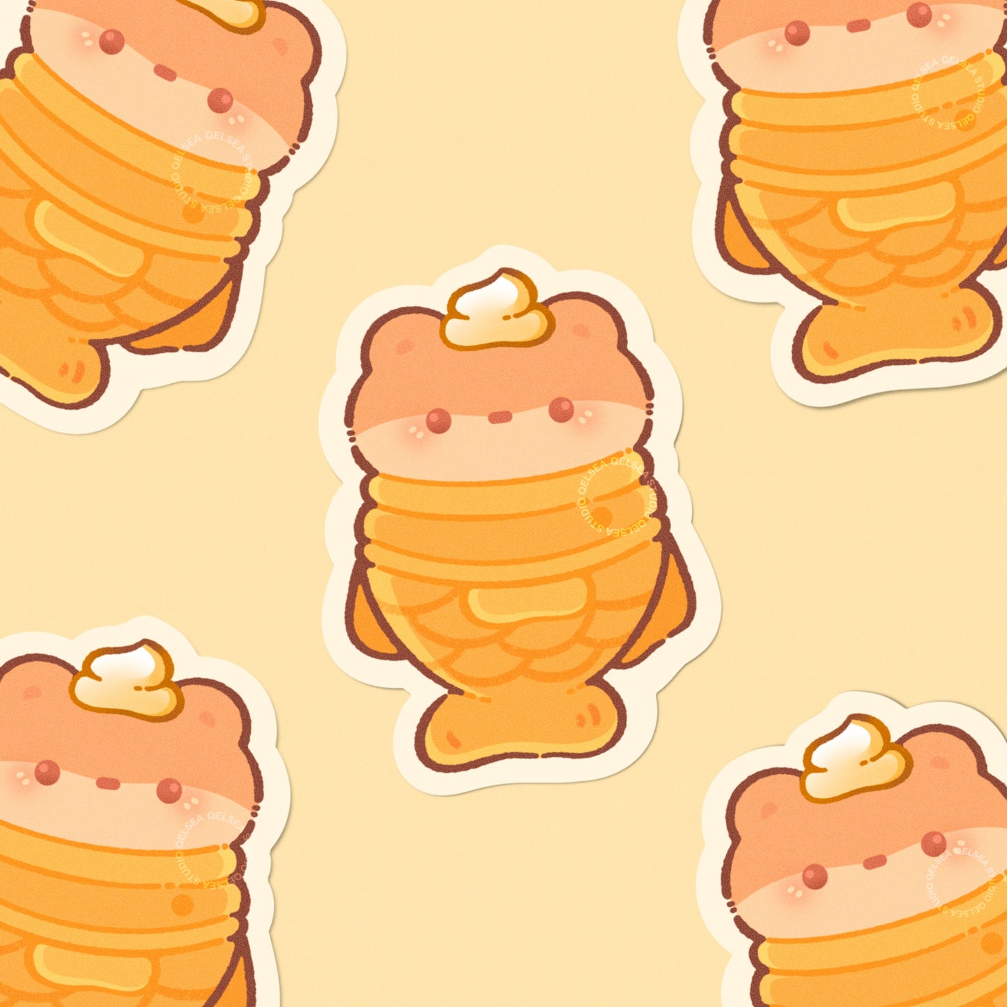 Loky's Taiyaki Sticker