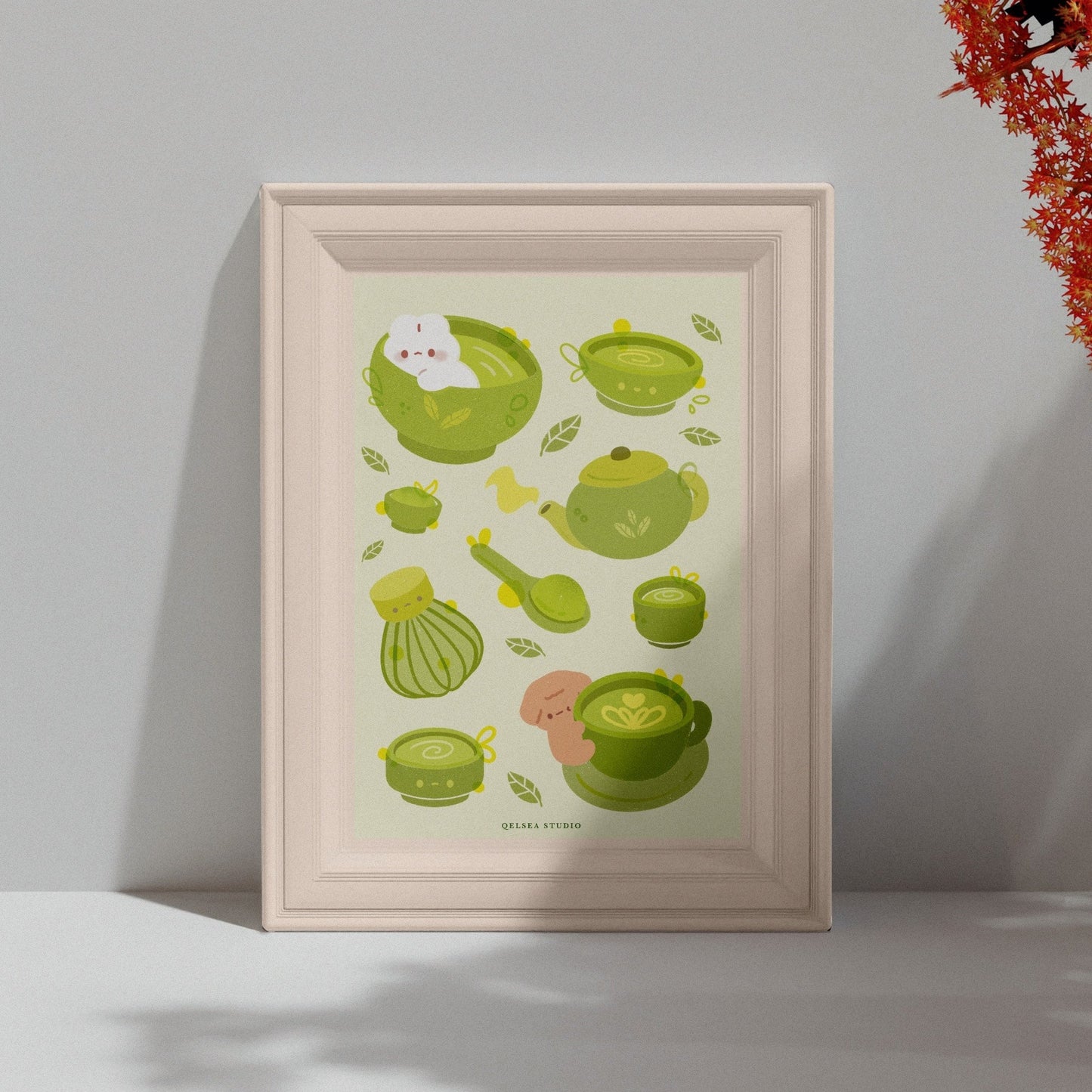 Matcha Art Print