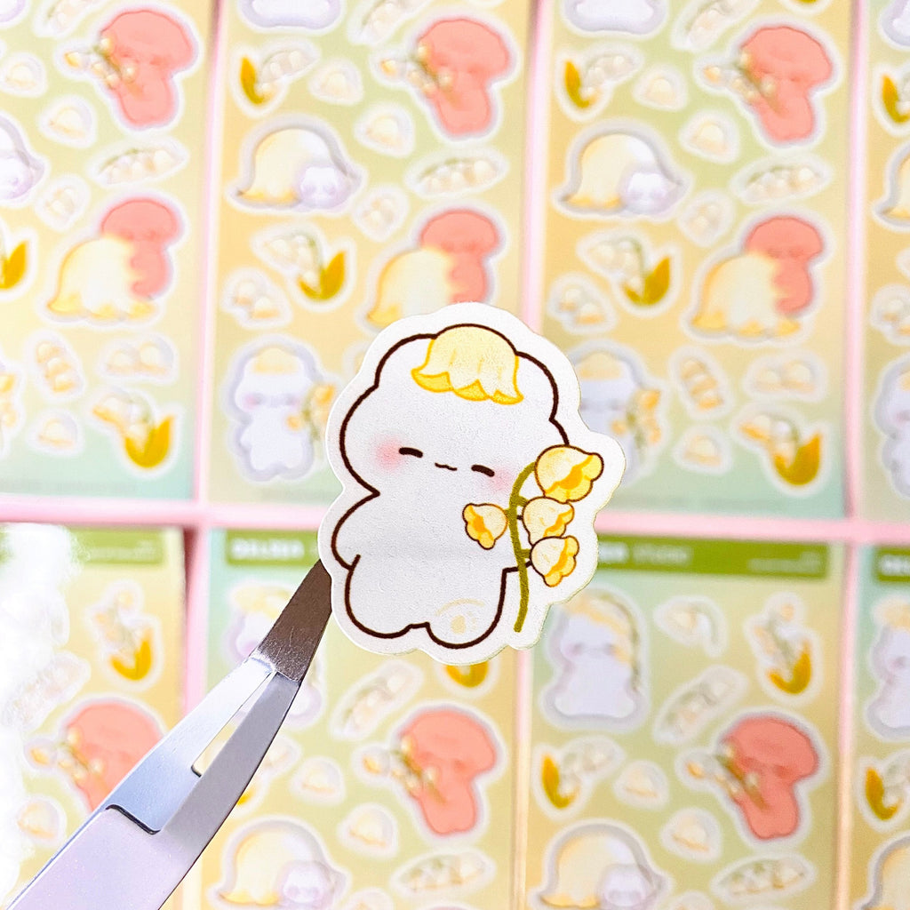 Lily of the Valley Deco Sticker Sheet