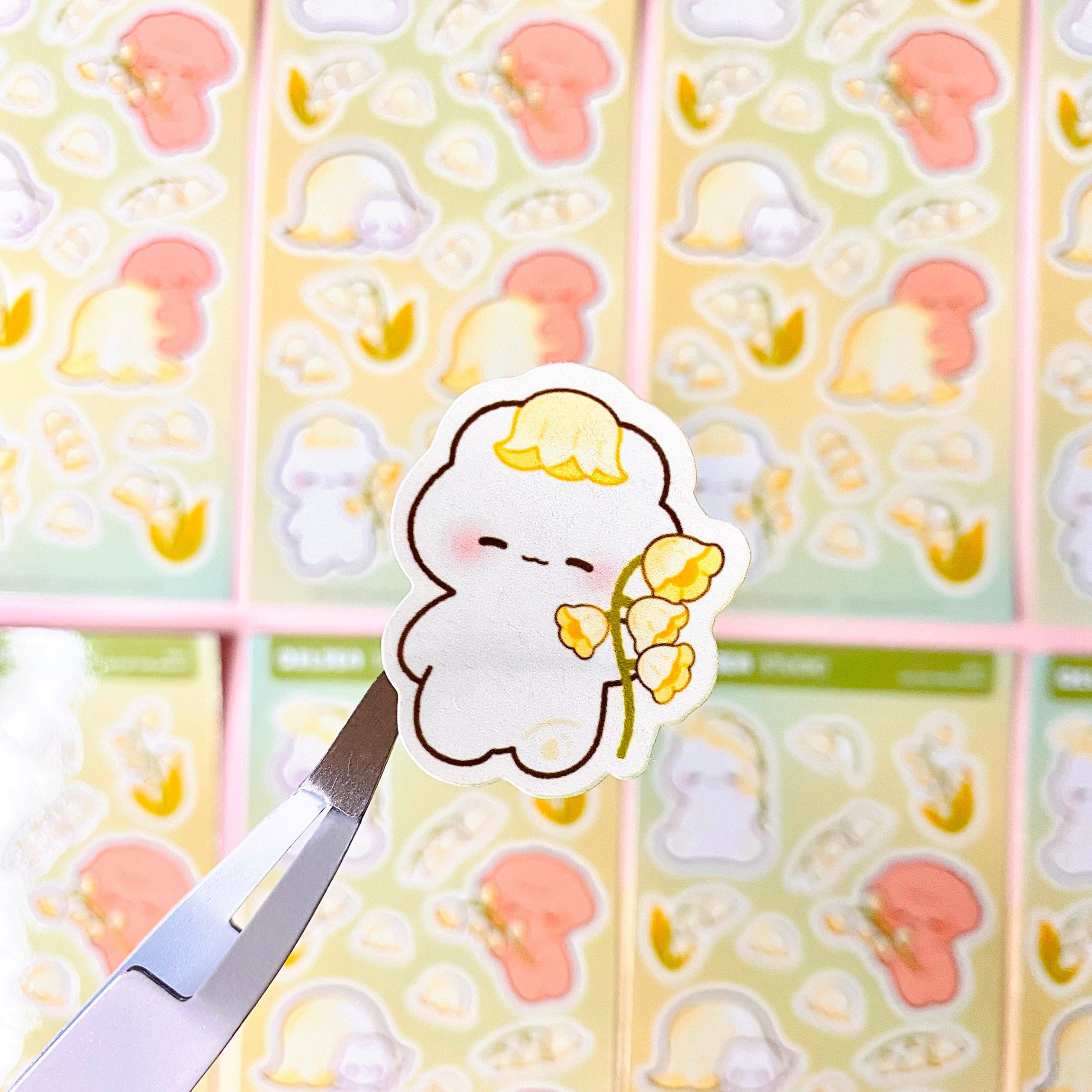 Lily of the Valley Deco Sticker Sheet