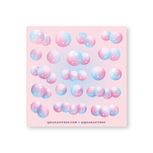 Bubblegum Pearl Polco Sticker Sheet