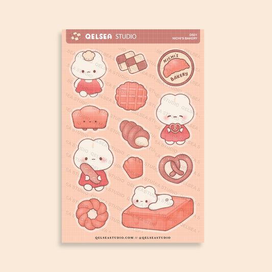 Nichi's Bakery Deco Sticker Sheet
