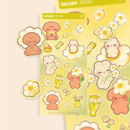 Daisy Deco Sticker Sheet