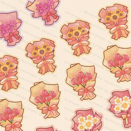Flower Bouquet Sticker Pack
